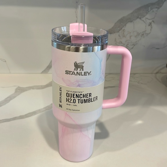 Stanley - TULLE (pink/purple) - 40 oz. Flowstate Quencher H2.0 Tumbler - NWT! - Picture 1 of 7